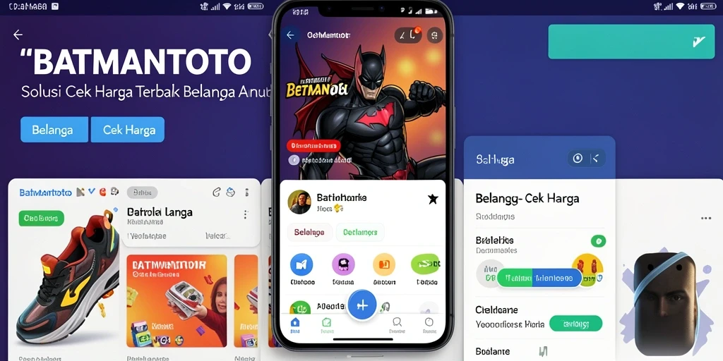 Antarmuka BATMANTOTO yang sederhana dan efisien untuk Cek Harga.